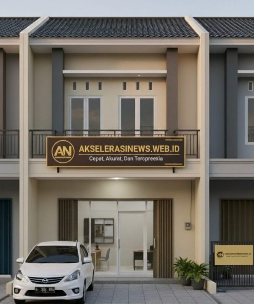 Kantor Redaksi Akselerasi News.