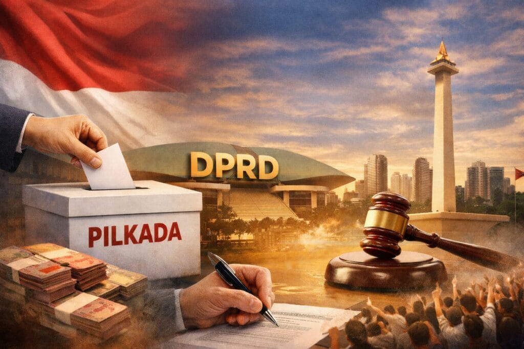 Ilustrasi demokrasi lokal untuk efisiensi anggaran